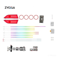 ZYCELA Xpeng P7 2020-2025 Éclairage d'ambiance LED pour voiture, taille OEM, mise à niveau 12V 3-5W OE ZYCLHCXP03N24WX, garantie 1 an