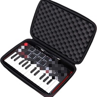 Musical Instrument Accessories Compatible with the MK3 25 Key USB MIDI Keyboard Kit Bag