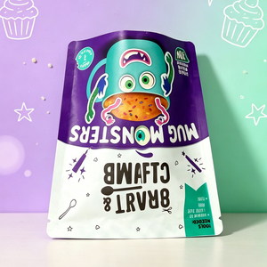 Custom Brand Plastic Mylar Bags Smell Proof Aluminum Foil Food Packaging Bags Stand Up Zipper Pouch - Product Image 3
