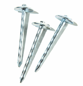 El precio de fábrica más barato 2.5 "* BWG9 <span class=keywords><strong>clavos</strong></span> de techo electro galvanizados con cabeza de paraguas - Product Image 2