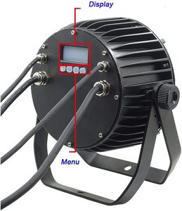 Ngoài trời không thấm nước IP65 ánh sáng <span class=keywords><strong>LED</strong></span> 9x18 Wát <span class=keywords><strong>rgbaw</strong></span> UV 6in1 không dây <span class=keywords><strong>DMX</strong></span> <span class=keywords><strong>Battery</strong></span> Powered <span class=keywords><strong>LED</strong></span> mệnh đèn - Product Image 6