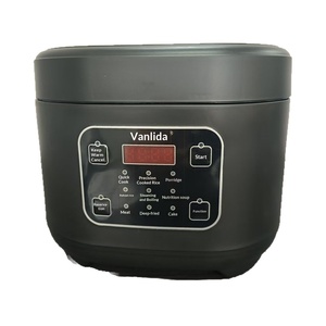 Olla <span class=keywords><strong>Arrocera</strong></span> Inteligente con Control por Microcomputadora, Calentamiento por Cámara de Calor, Programación de Tiempo, Color Negro, Regalo <span class=keywords><strong>para</strong></span> el Hogar - Product Image 5