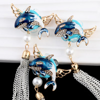 Nouvelles perles à trou droit en forme de requin marin pour stylos DIY, chaînes de téléphone, porte-clés et accessoires de sac