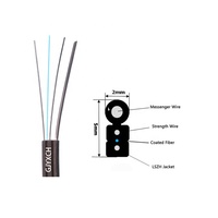 Kabel drop TIANJI berkualitas tinggi GJYXCH 1 core g657a1 harga murah 1km dengan sertifikat ANATEL