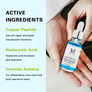 Sérum Visage Anti-Âge Hydratant et Anti-Rides au Cuivre Peptidique OEM GHK-Cu – <span class=keywords><strong>Soin</strong></span> de la <span class=keywords><strong>Peau</strong></span> au Cuivre Peptidique Bleu OEM - Product Image 3