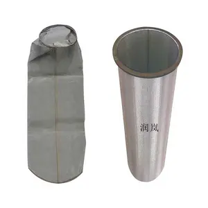 Stainless steel filter bag for food industry