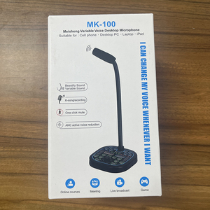 Nuevo Dispositivo de Cambio de Voz MK100, Mezclador de Audio, Tarjeta de Sonido USB Portátil, Múltiples Efectos de Sonido para Transmisión en Vivo y Juegos - Product Image 5