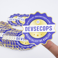 Etiqueta Adhesiva Decorativa de Vinilo Impermeable con Impresión Digital de Alta Calidad, Hoja de Etiquetas con Logotipo de Dibujos Animados, Adhesivo Personalizado Troquelado