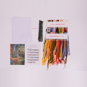<span class=keywords><strong>Bordado</strong></span> de <span class=keywords><strong>punto</strong></span> de <span class=keywords><strong>cruz</strong></span> de lienzo, <span class=keywords><strong>bordado</strong></span> artesanal, Kit de <span class=keywords><strong>punto</strong></span> de <span class=keywords><strong>cruz</strong></span> de girasol - Product Image 3