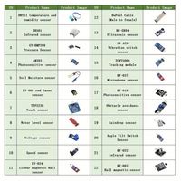 Kit de modules de capteurs OLT 22-en-1 pour robots, kit de démarrage d'apprentissage 22-en-1