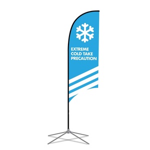 Cheap Custom Outdoor Feather Banners for Beach Flag Exhibition Events Promotional Flags & Banners Promotion