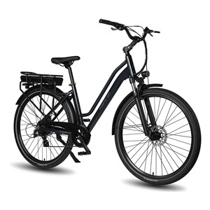Bicicleta Eléctrica de 36V 13Ah con Marco de Aleación de Aluminio, 7 Velocidades, Urbana, para Mujeres Adultas, 250W, 25km/h, Stock en la UE - Product Image 5