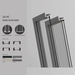 דלת מקלחון מודרנית עם פס אטימה נגד דליפות ובידוד קול לאזורים יבשים ורטובים בחדר האמבטיה - Product Image 6