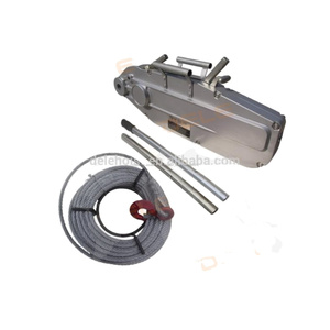 buen precio 0.8Ton 1.6Ton 3.2Ton 5.4 durable cuerda de alambre polea de la máquina del cabrestante de la mano con 20M - Product Image 1