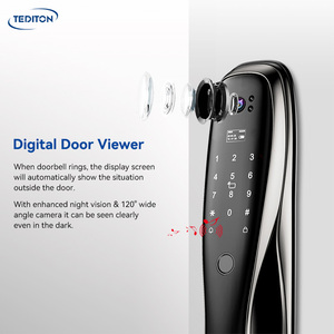 Từ Xa Khóa Cửa Pháp Chữ Số Thông Minh Trượt Kỹ Thuật Số Phòng Ngủ Khách Sạn Hệ Thống Bảo Đảm Cho Nhà Lối Vào Thẻ Chìa Khóa Chính Thiết Lập Với Ổ Khóa - Product Image 4