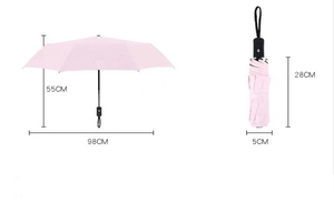 Paraguas plegable automático para lluvia, sombrilla pequeña UV personalizada, promocional, venta al por mayor, 3 pliegues - Product Image 5