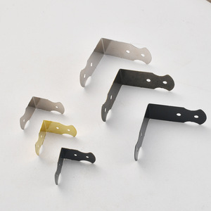 Support d'angle en acier laminé à froid à 90 degrés pour connecteurs de quincaillerie de tiroirs et étagères - Product Image 3