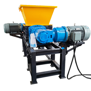 Trituratore a Doppio Albero per Pneumatici e Granulatore di Gomma 7.5kW, Attrezzatura Ecologica a Risparmio Energetico per la Lavorazione di Pneumatici Usati - Product Image 2