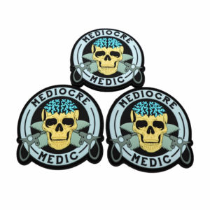 의류 하이 퀄리티 MEDIC 고무 패치 메이커를위한 사용자 정의 3D 평범한 PVC 패치 - Product Image 6