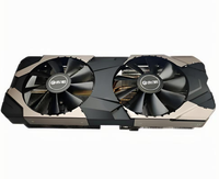 Pour GALAXY GeForce RTX 2070 Super 8G utilisé carte graphique de bureau de jeu PCI Express GDDR6 Interface mémoire ventilateur 256 bits pour le bureau