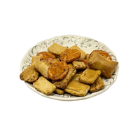 Camilan Asia Asli Kerupuk Beras Jepang Senbei Asin Panggang dalam Kemasan Semi-Lunak Merek Hanwei 7.5KG Kemasan Besar