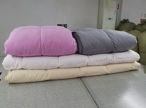 Sợi Tổng Hợp Polyester Đầy Duvet Comforter Mềm Ấm Bông Vải Lông Xuống Quilt Chăn Duvet Comforter - Product Image 2