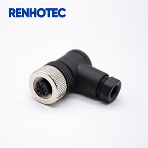 M12 Din <strong>Connector</strong> Angle -m12 8 Female / Male 4 <strong>Contacts</strong> <strong>a</strong> Coded 5 Pin Color Code Coding <strong>SMT</strong> - Product Image 2