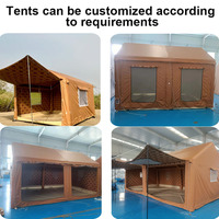 Tente gonflable tente de camping tente extérieure en toile oxford imperméable Qatar/Koweït/EAU tente de camping gonflable extérieure
