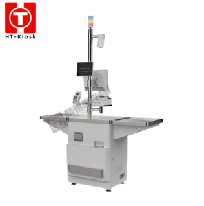 21,5 pulgadas pantalla táctil restaurante Punto de Venta <span class=keywords><strong>Terminal</strong></span> Self Check Out Kiosco lector de tarjetas impresora teléfono - Product Image 3