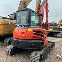 Excavatrice sur chenilles d'occasion 5 tonnes KX165-5 en bon état, modèle 2020, provenance Japon, avec pince et attache rapide, moteur inclus