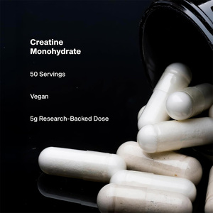 Cápsulas de Monohidrato de Creatina para Adultos de Marca Privada para el Desarrollo de Masa Muscular Magra y la Fuerza, Alimento Natural Bajo en Carbohidratos de Grado Alimenticio - Product Image 4
