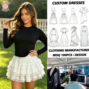 SWEET BABE Top Corto de Manga Larga con Cuello Redondo y Lazo en la Espalda para Mujer Tallas Grandes, Elegante y Chic para Salir de Fiesta, Ajuste Delgado para Damas - Product Image 1