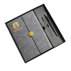 Cuaderno Empresarial Starbucks A5, Tapa Dura, Encuadernación Cosida, Impresión en Relieve, Set de Regalo para Oficina - Product Image 1