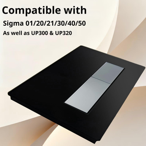 แผงกดชักโครกแบบกดสองปุ่ม รุ่น Sigma UP300 UP320 สำหรับถังเก็บน้ำ  สีตามสั่ง ใช้ร่วมกับ Geberit ได้ - Product Image 2
