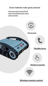 יצרן מותאם אישית מטען 50 ק "ג 100 ק" ג 200 ק "ג 300 ק" ג 1000 רובוט בסיס גומי מסלול השלדה חשמלי - Product Image 4