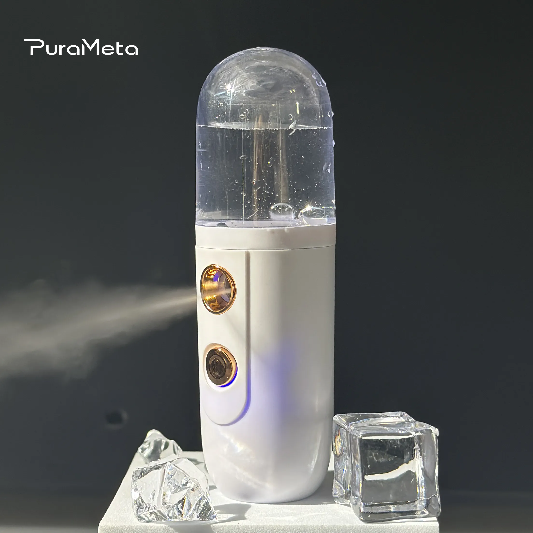 2023 Summer 30ML Mini nano mister Portable nano mist spray Facial nano mister Facial Steamer Mist Steam