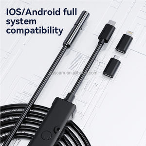 Mini caméra endoscopique USB étanche portable-Endoscope serpent HD 5.5mm pour l'inspection de vidange de tuyau Android/iOS <span class=keywords><strong>iPhone</strong></span> - Product Image 2