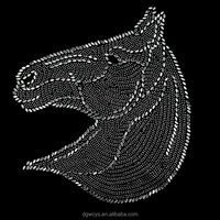 Applique en strass de cristal écologique sur mesure, finition miroir, pour vêtements de danse, réflexion lumineuse, petite série, directement de l'usine