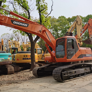 Excavateur sur chenilles original et usagé Doosan DH220LC-7 22 tonnes bien entretenu avec pompe de boîte de vitesses moteur bon prix en vente - Product Image 2