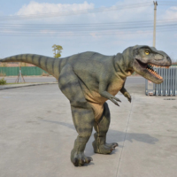 Modèles de dinosaures pour usine d'attractions, vente chaude, costumes de dinosaures animatroniques personnalisés