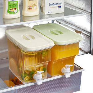 Ensemble distributeur de boissons en <span class=keywords><strong>plastique</strong></span> transparent grande capacité avec robinet, design moderne pour fêtes - Product Image 3