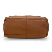 Sac à bandoulière pour femme en cuir véritable, design minimaliste, luxe discret, mode décontractée, avec rabat pliable et fermeture éclair surdimensionnée, idéal pour le bureau