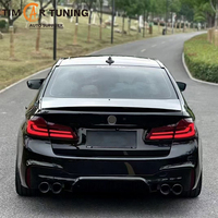 Pare-chocs avant style M5 G30 LCI avec kit de pare-chocs arrière pour BMW Série 5 G30 G38 2021-2023, kit carrosserie style M5