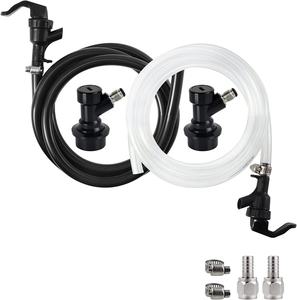 <span class=keywords><strong>Robinet</strong></span> de bière à verrouillage à bille <span class=keywords><strong>pour</strong></span> fût de bière Corny, système de distribution de carbonatation - Product Image 1