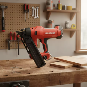 NAILTASK DCFN110-3490 Cloueur à bandes de 34 clous demi-taille, qualité supérieure, pour bricolage industriel intensif, charpentes en bois, maisons en bois et palettes - Product Image 2