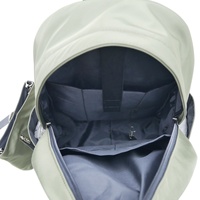 Sac à dos personnalisé de haute qualité en polyester à mémoire de forme intercalaire en sergé uni pour ordinateur sac à dos décontracté et sportif pour homme