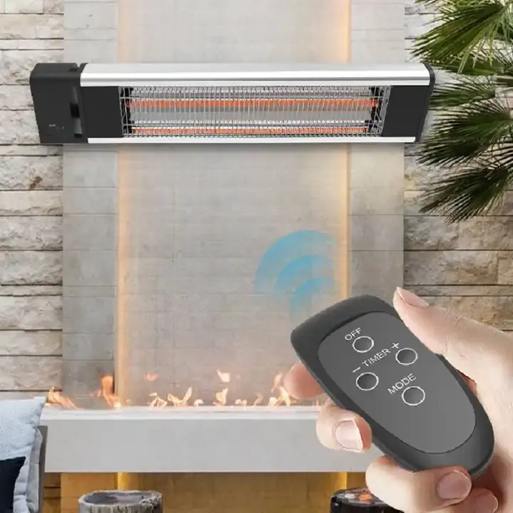 Riscaldatore elettronico del Patio esterno del riscaldatore a infrarossi del carbonio fissato al muro del soffitto di alta qualità