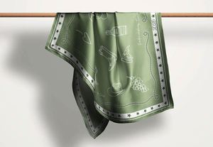 ผ้าพันคอพิมพ์ลายตามสั่งสำหรับงานแต่งงาน - Product Image 2