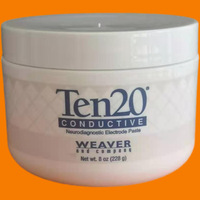 Pâte conductrice Ten20 pour EEG/EMG, agent de couplage et gel pour électrodes, 114g, dispositif médical de classe I certifié CE