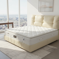 Matelas king size mousse mémoire haute qualité pour dormeurs sur le dos, hypoallergénique, isolation mouvements